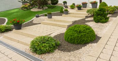Concrete Curbing for Sloping Areas